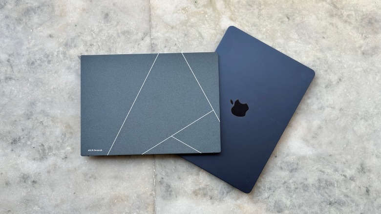 ZenBook S13 OLED and MAcBook Air