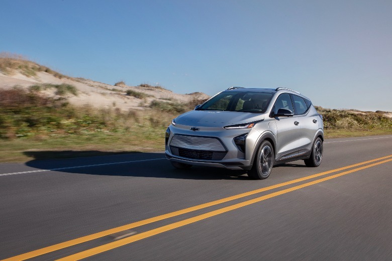 Chevrolet Bolt EUV highway driving