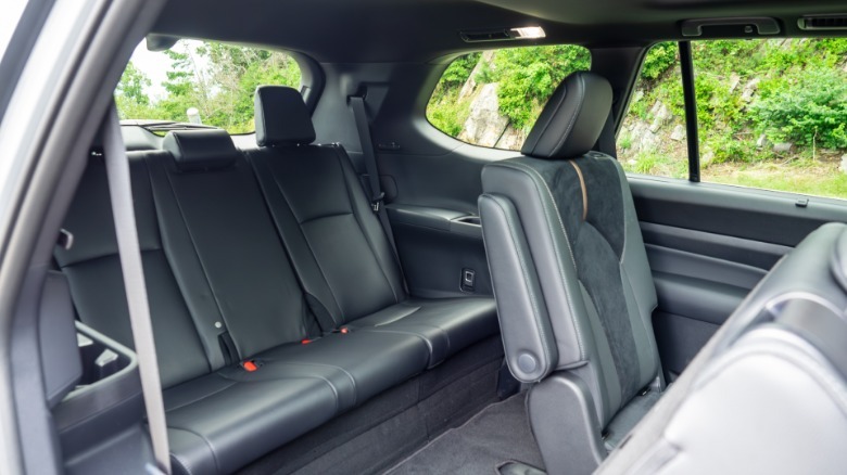 2025 Toyota Grand Highlander Hybrid third row bench