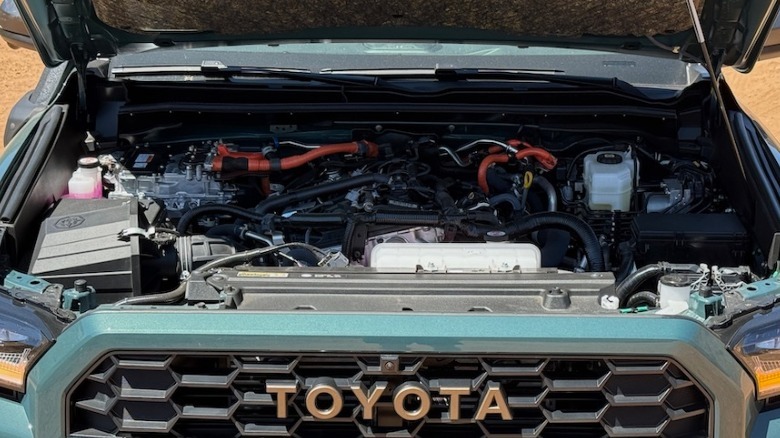 2025 Toyota 4Runner Trailhunter Engine Bay