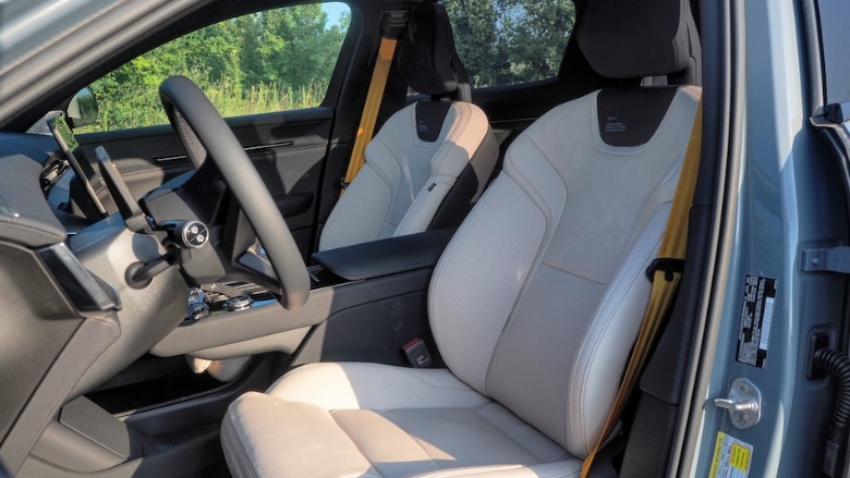 2025 Polestar 3 front seats