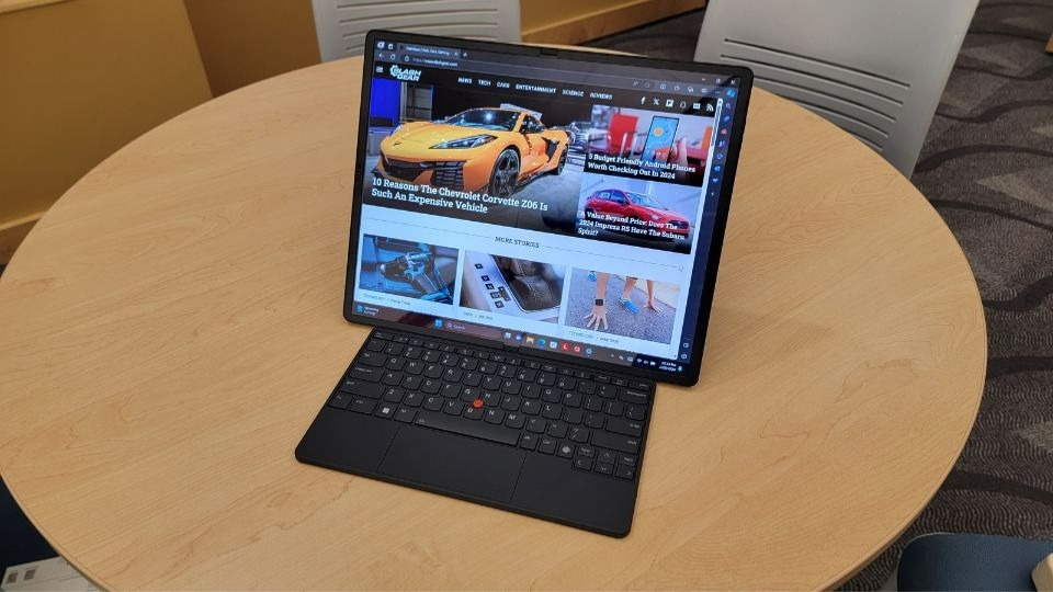 thinkpad x1 fold horizontal orientation