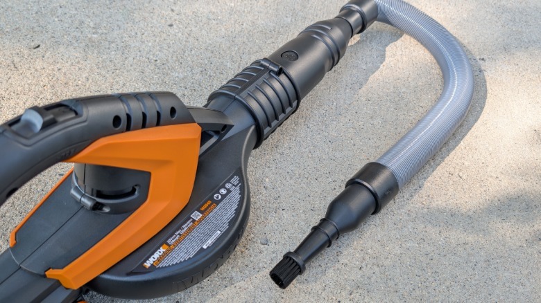 Worx leaf blower and accessory.