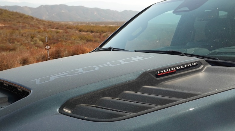 Hood with Hurricane and RHO badging