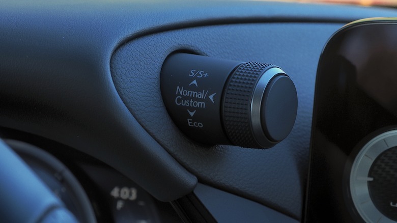 Drive mode knob