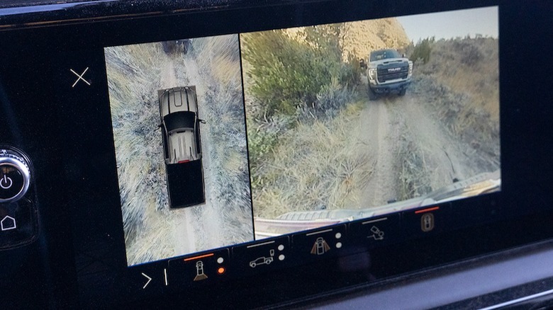 GMC Sierra HD AT4X AEV camera views