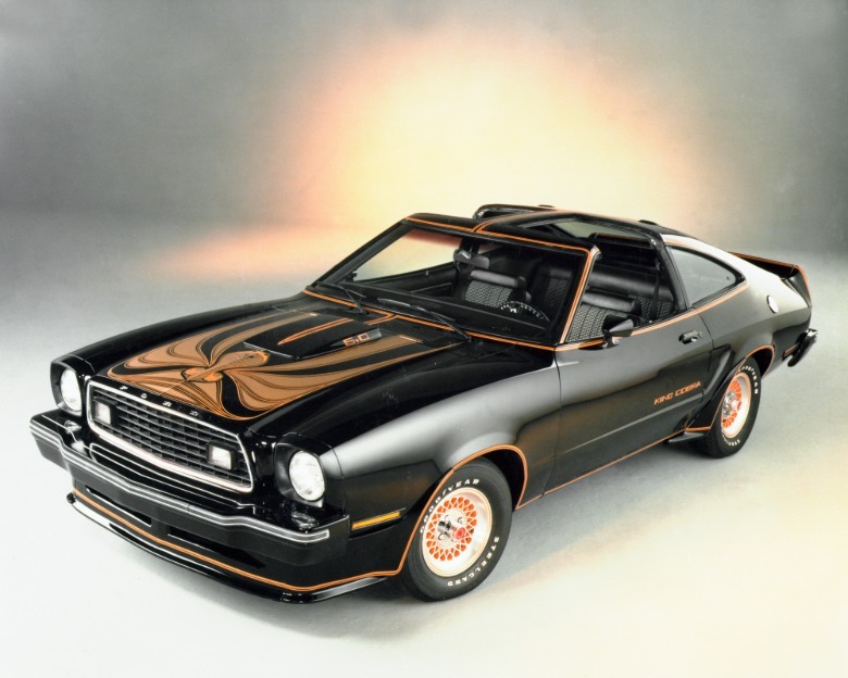 Ford Mustang II King Cobra studio photo