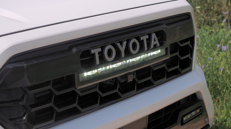 TRD Pro grille and lightbar