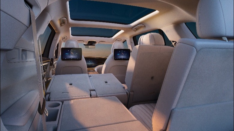 EQS SUV cabin