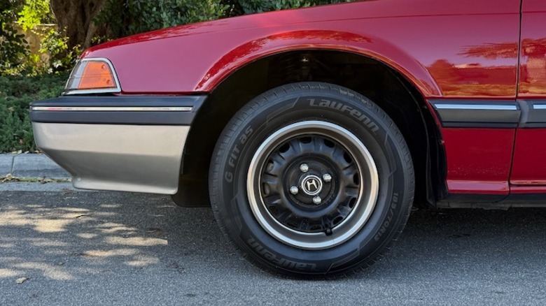 Second generation Honda Prelude front wheel