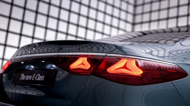 E-Class rear lights