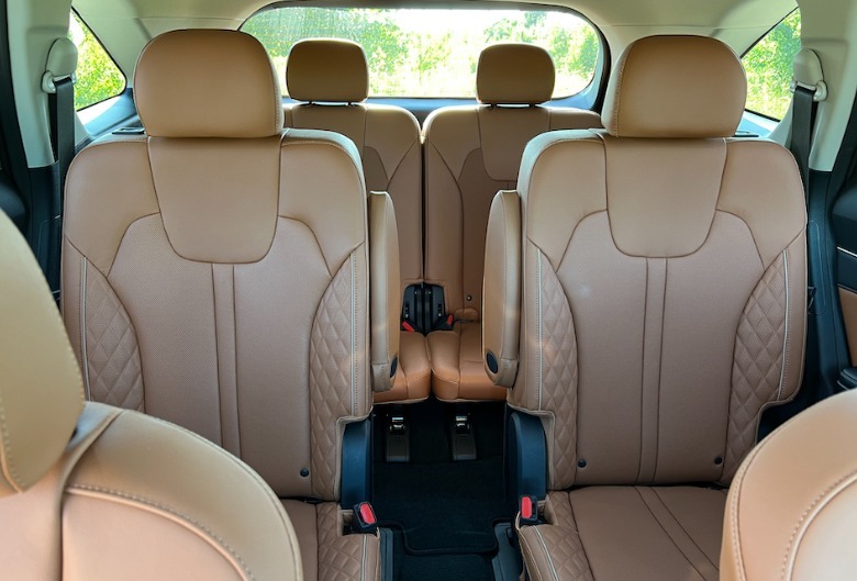 2022 Kia Sorento second and third rows
