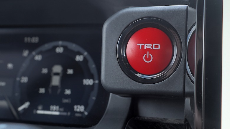 TRD start button
