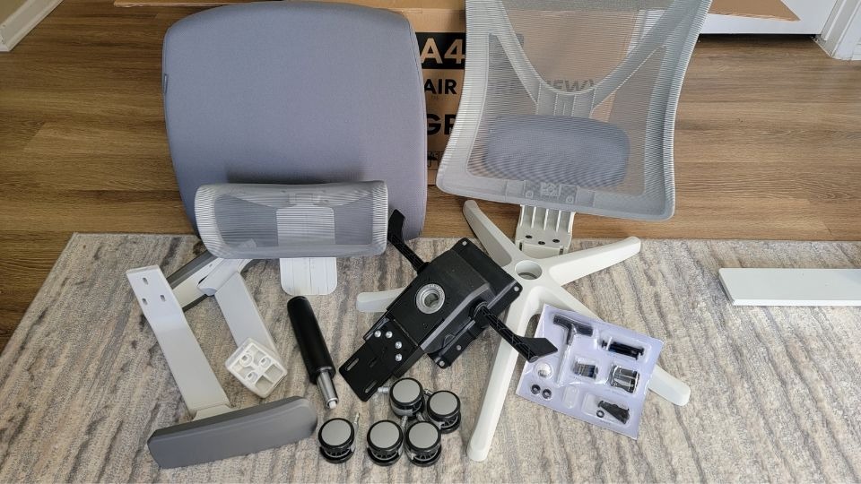 autonomous ergochair curve unpackaged