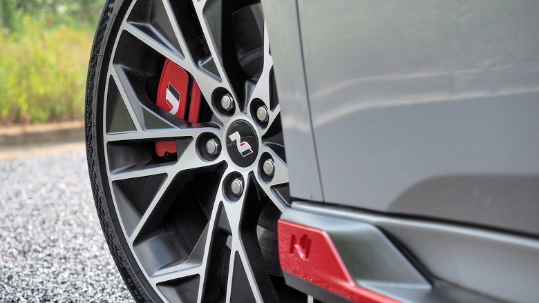 Elantra N front wheel