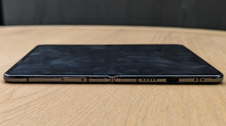 Google Pixel Fold unfolded