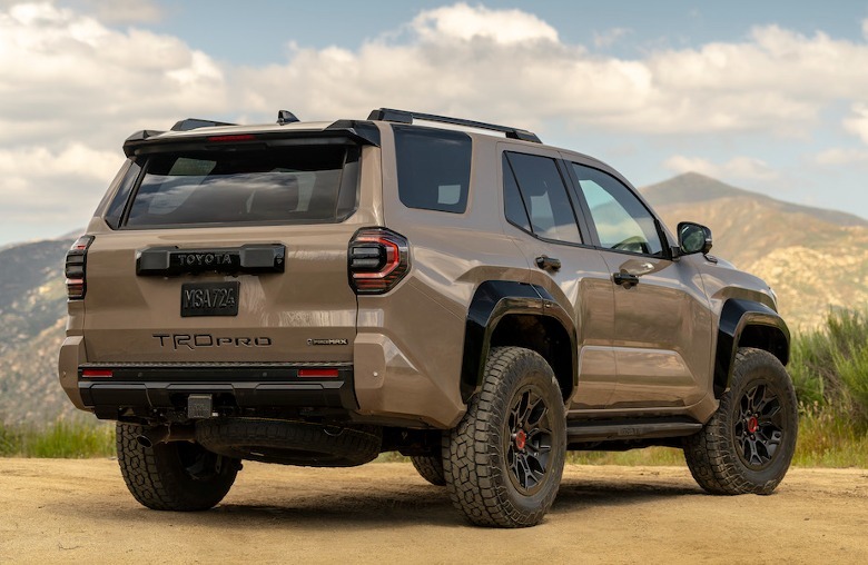 2025 4Runner TRD Pro rear end