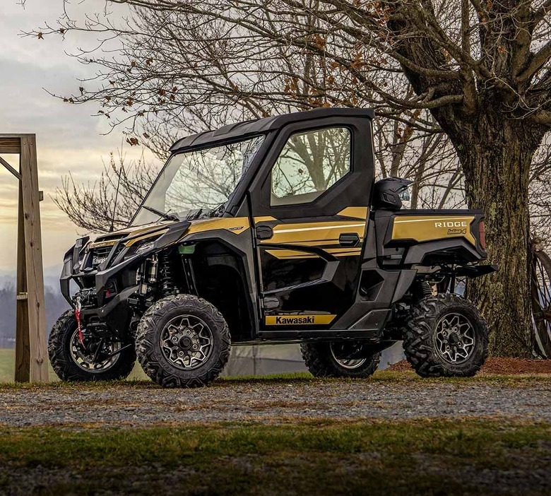 Kawasaki Ridge side x side