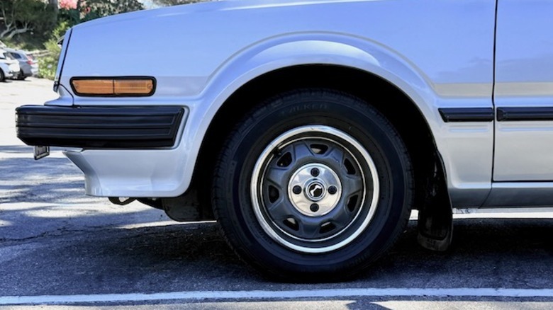 First generation Honda Prelude front wheel