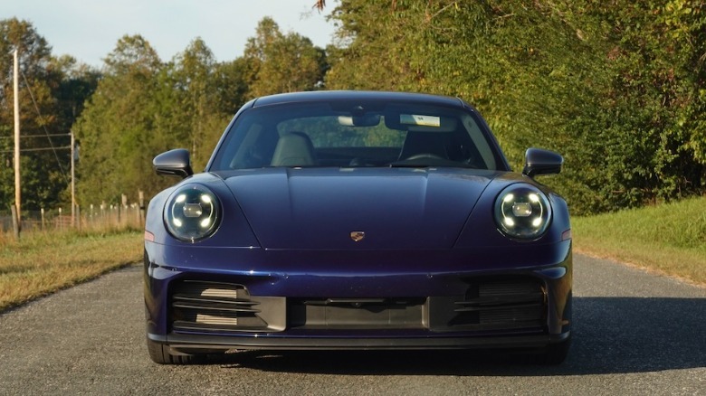 2025 Porsche 911 Carrera T face-on