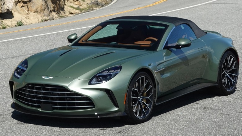 Vantage Roadster with roof up