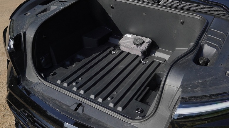 Silverado EV front trunk