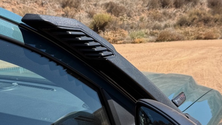 2025 Toyota 4Runner Trailhunter intake snorkel