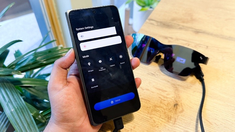 Xreal XR app on phone