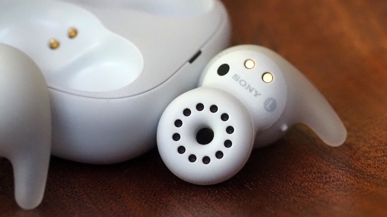 LinkBuds Open earbud driver closeup