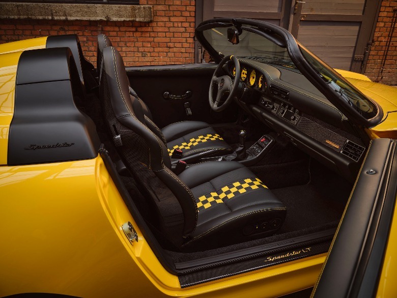 Porsche 911 Speedster Sonderwuncsh interior