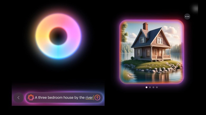 iPhone Image Playground app generates an AI image from a text description