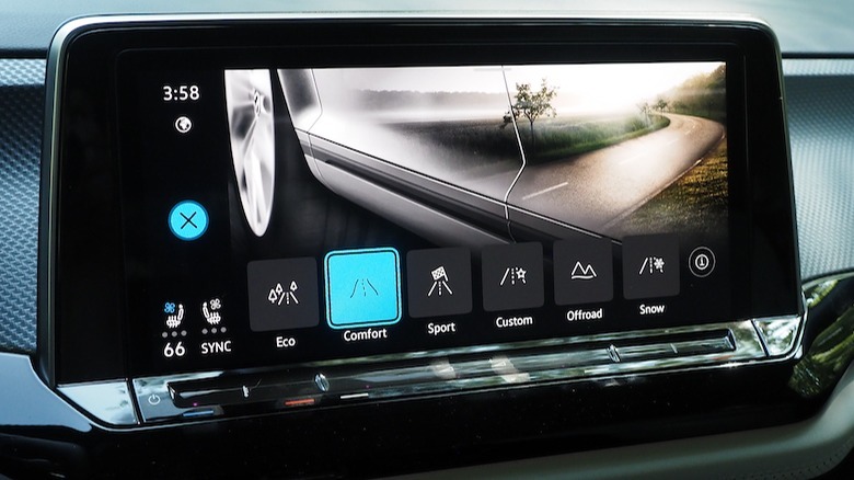 Atlas Cross Sport drive modes
