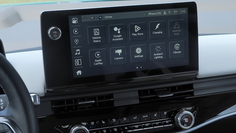 Prologue touchscreen