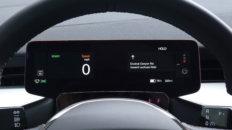 Polestar 3 driver display