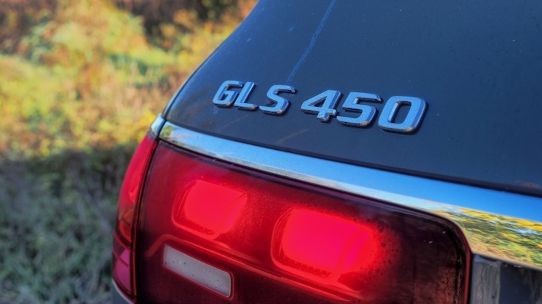 GLS 450 badge on rear