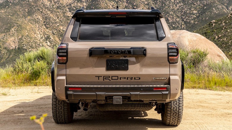 2025 4Runner TRD Pro rear