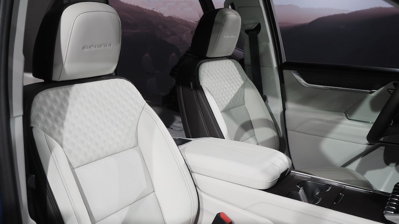 2024 Acadia Denali front seats
