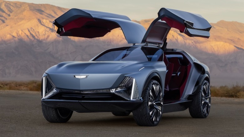 Elevated Velocity concept with doors open