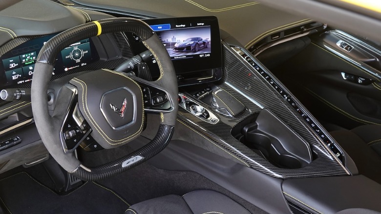 2025 Corvette Z51 cabin