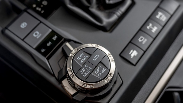 2025 4Runner drive mode control