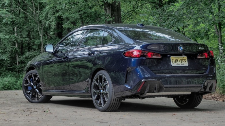 2025 2 Series Gran Coupe rear 3/4 view