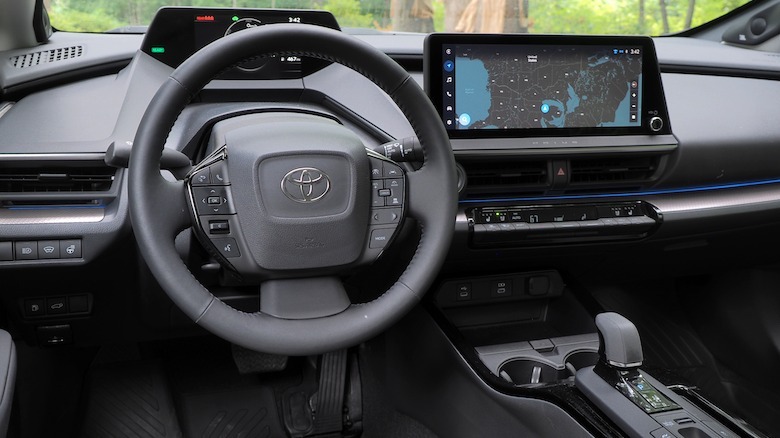 Prius driver controls