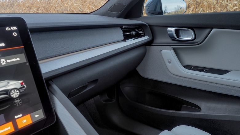 Polestar 2 cabin detail
