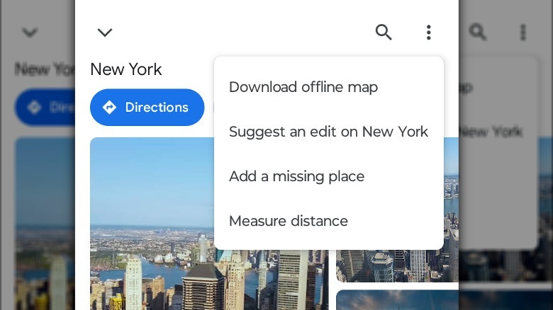 Google Maps offline map