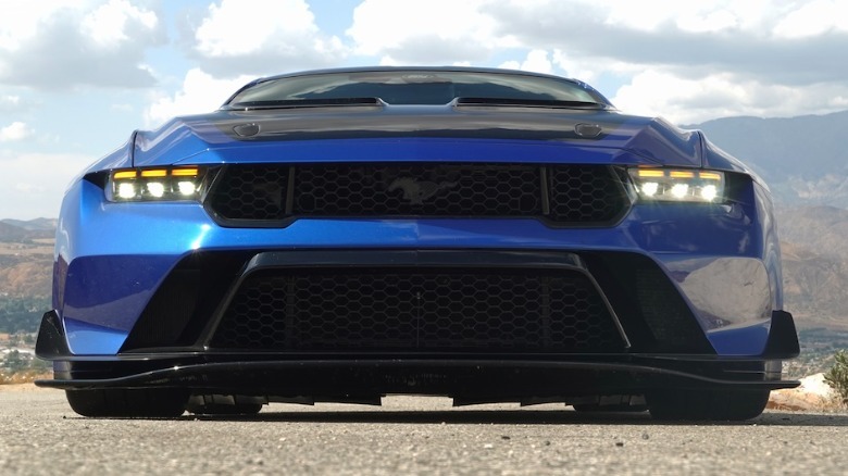 Mustang GTD front fascia