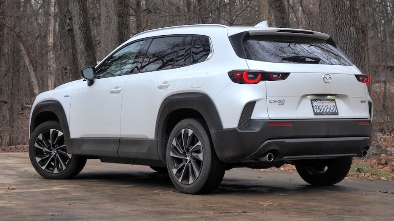 CX-50 rear 3/4 view