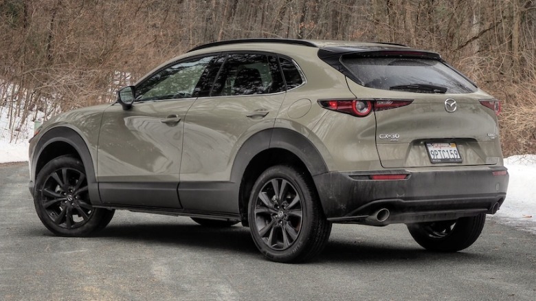 2025 CX-30 Turbo rear 3/4