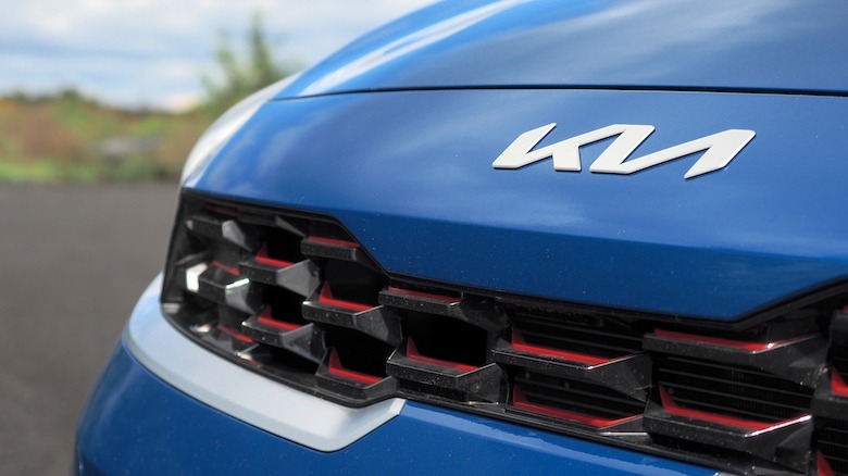 Kia grille badge