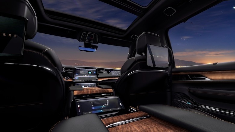 Grand Wagoneer interior