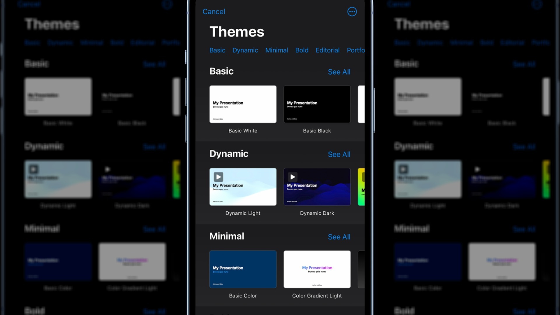 Keynote themes